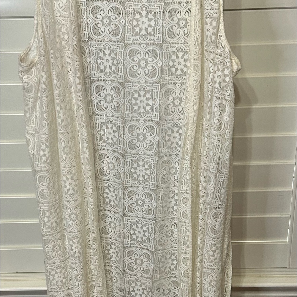 Elegant Cream Lace Dress From Jessica Simpson